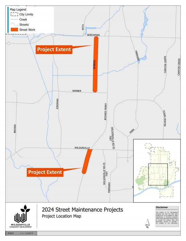 Street Maintenance 2024 City Of Wilsonville Oregon   4014 St Maint 2024 Map 